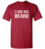 I like his beard tee shirt hoodies