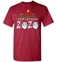 Merry Quarantine Christmas 2020 Xmas Santa Clause Gift T Shirt