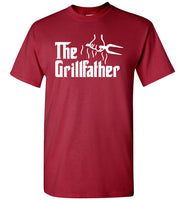 The Grillfather Funny Bbq Dad Fathers Day Gift T Shirt