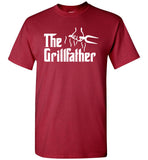 The Grillfather Funny Bbq Dad Fathers Day Gift T Shirt