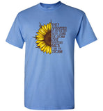 They Whispered To Her You Can't With Stand The Storm She Back I am Storm Sunflower T Shirt