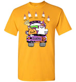 Personalized Halloween Gift Idea For Grandma From Grandkids, Mom Nana Gigi Halloween Gift Custom Name T Shirt