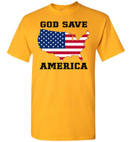 God Save America Kanye Flag T Shirt