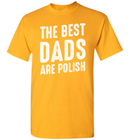 The Best Dads Are Polish Fathers Day Gift T Shirt