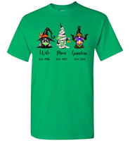 Personalized Mom Grandma Gnomes Halloween Gift Ideas T Shirt