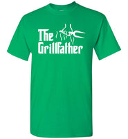 The Grillfather Funny Bbq Dad Fathers Day Gift T Shirt