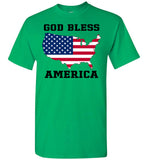 God Bless America Flag T Shirt