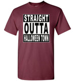 Straight outta halloween town t shirt gift