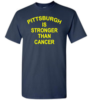 Pittsburgh is stronger than cancer t shirt shirt