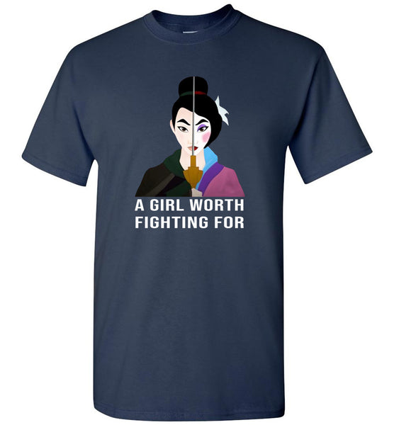 A Girl Worth Fighting For Tee Shirt