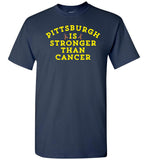 Pittsburgh Is Stronger Than Cancer Autism T-Shirt