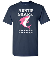 Auntie shark doo t shirt, tee shirt gift for auntie