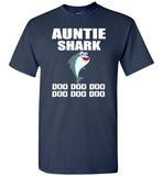 Auntie shark doo doo doo T shirt, aunt shark gift shirt