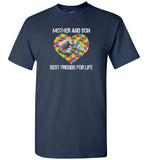 Autism mother and son best friend for life t-shirt, mother's day gift tee