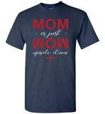 Mom is just mom upside down, mother's day gift Tee shirt