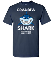 Grandpa shark shirt, t shirt gift for grandpa, father's day gift shirt