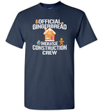 Official Gingerbread House Construction Crew Christmas Xmas T Shirt