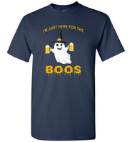 Just here for the Boos beer ghost halloween t shirt