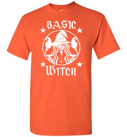 Basic Witch Funny Halloween T Shirt For Women