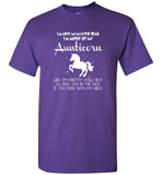 Unicorn i'm not an auntie bear more of aunticorn mess with my niece aunt gift tee shirt