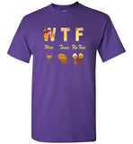 WTF Wine Tacos Flip Flops Beach Tee Shirt Hoodie