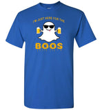 Ghost just here for the boos beer halloween t shirt