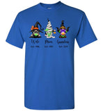 Personalized Mom Grandma Gnomes Halloween Gift Ideas T Shirt