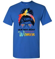 Nurse I'm Not The Most Women Hair Bun T Shirt