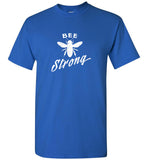 Bee strong tee shirt hoodie