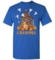 Personalized Grandma Halloween Gift, Gift For Grandma Mom Mimi Nana Gift Idea From Grandkids Kids Custom Nam T Shirt