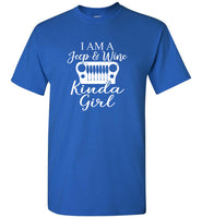 I am a jeep and wine kinda girl tee shirt hoodie