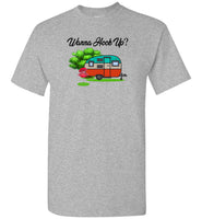 Wanna Hook up Camping Tee shirt