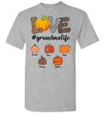 Personalized Grandmalife Halloween Gift Idea For Grandma From Grandkids, Halloween Gift For Mom From Kids T Shirt