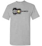 Gimme the beat and free my soul I wanna get, love guitar Tshirt