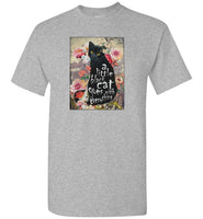 A little black cat goes with everything Tee shirt