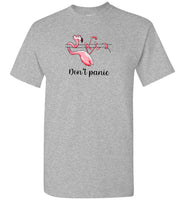 Flamingo don't panic Tee shirt