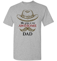 This Guy Is One Awesome Dad Fathers Day Gift T Shirt