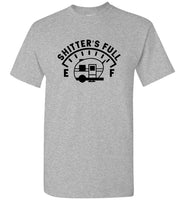 Shitter's Full Petrol Gauge Camper Tee Shirt