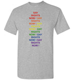 Gay rights now LGBT T shirt