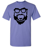 Man Beard Ruizing Face T Shirt