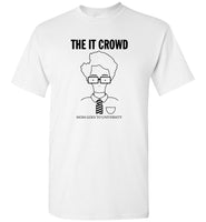 The IT Goes To University Moss Tee Shirt Crowd Hoodie