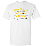 Born to be a stay at home cat mom forced to go to work T-shirt, mother's day gift tees