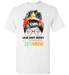 Nurse I'm Not The Most Women Hair Bun T Shirt