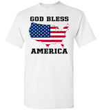 God Bless America Flag T Shirt