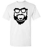 Man Beard Ruizing Face T Shirt