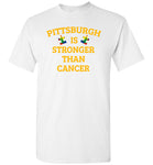 Pittsburgh Is Stronger Than Cancer Autism Shirt