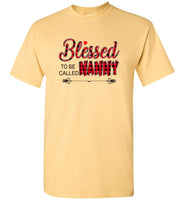 Blessed to be callled nanny mother's day gift tee shirt hoodie