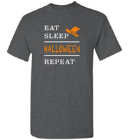 Eat sleep halloween repeat t shirt gift