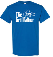 The Grillfather Funny Bbq Dad Fathers Day Gift T Shirt