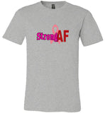 Strong AF, Cancer Awareness Tee Shirt Hoodie